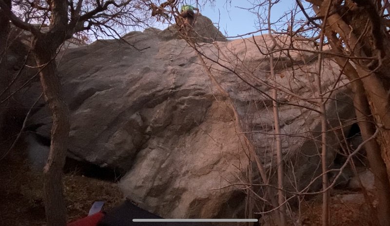 Up there