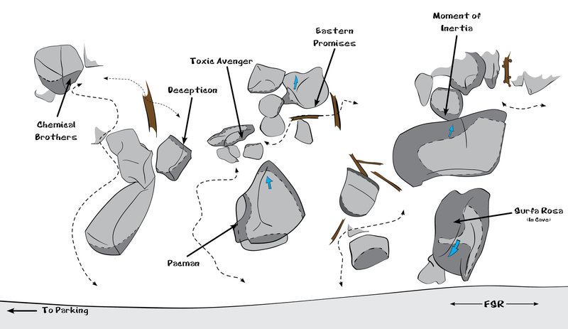 Area Overall Topo - Upper Area (Above FSR)