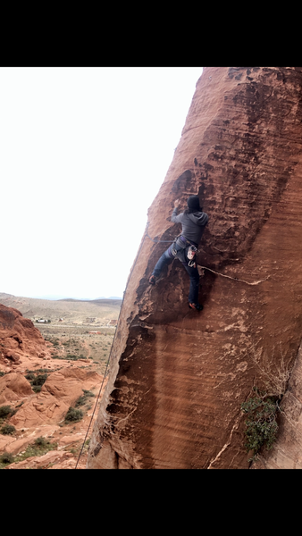 Tracy in the crux.