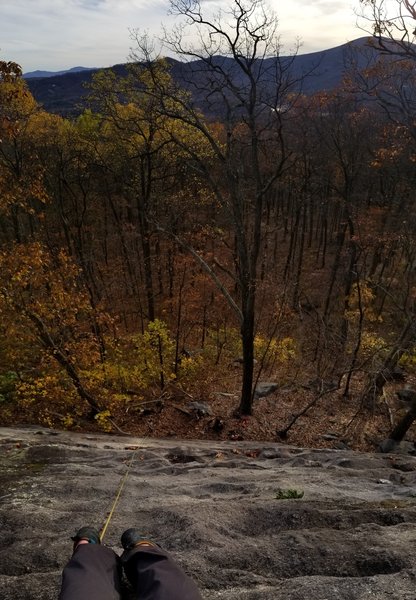 View from the anchors