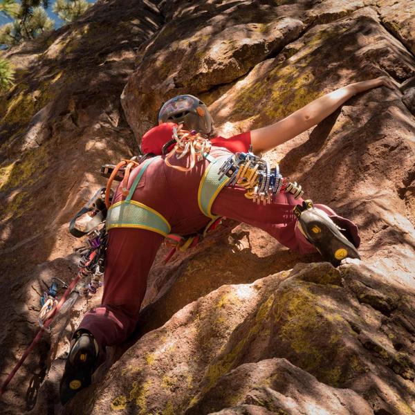 Very juggy, fun route.