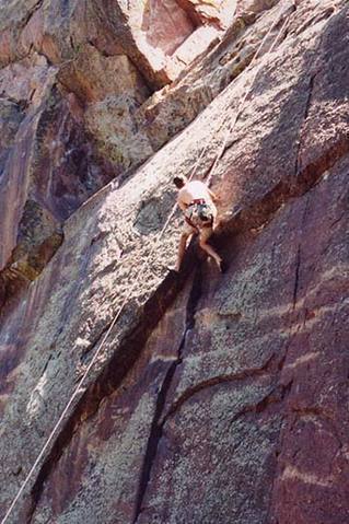 Brannon Jones on Five-Ten Crack.