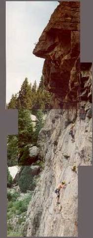 Multi-photo of Jesse Ryan sending Y2K. Partner Chris H. took from near TenDigDialing.