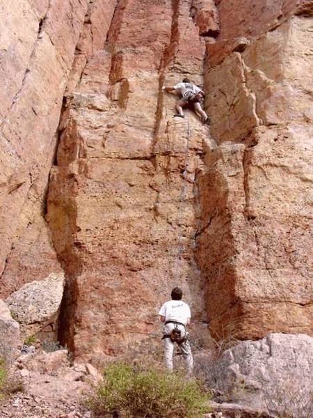 Dan Howell leading LaCholla Jackson.