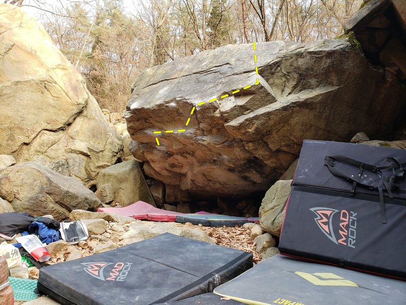 Cave with multiple routes
