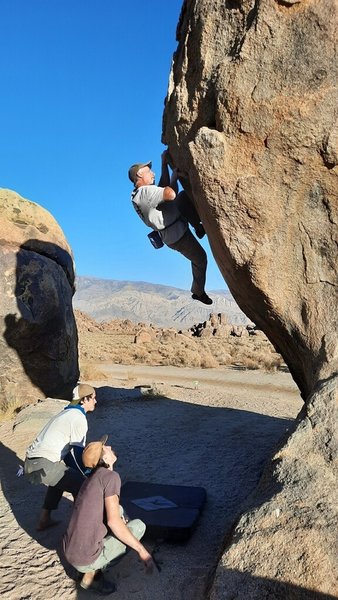 Bouldering in the A Hills