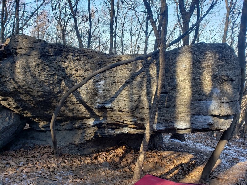 Climbing in Dab Boulder, Seoul/Gyeonggido (Northwest Korea)