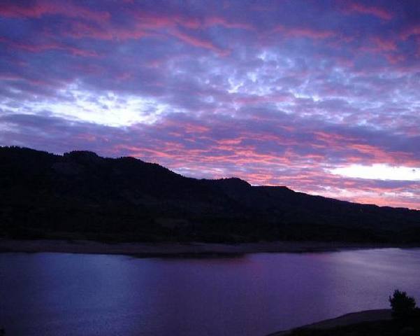 From the top of Meditation, when the Res was full. (c) Jesse Ryan