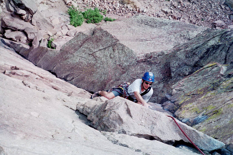 Roger Wilkerson just at the giant flake.