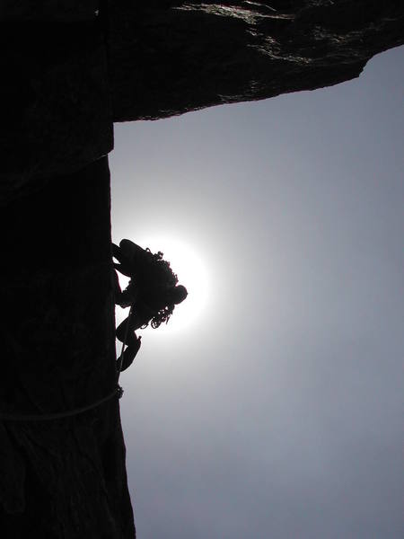 On the magnificent face of the last pitch.
