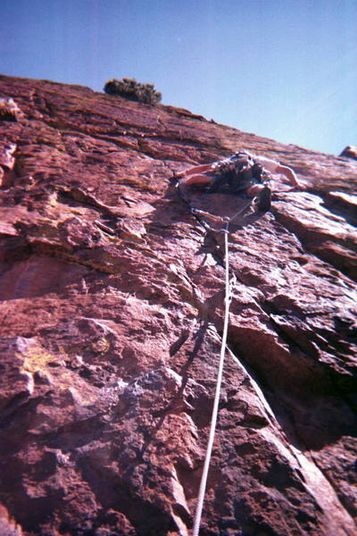 Finishing on Rosie's 3rd pitch--almost home, but so far to go!