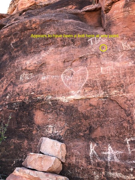 North side of Bell Rock. Sad that such a special place is covered in graffiti.