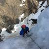 Ouray ice climbing