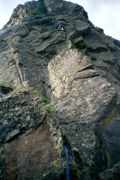 Farther up "the ridge"....