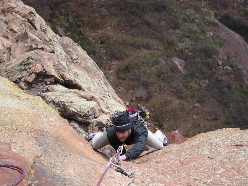 Josh Janes following P1 of the Naked Edge.