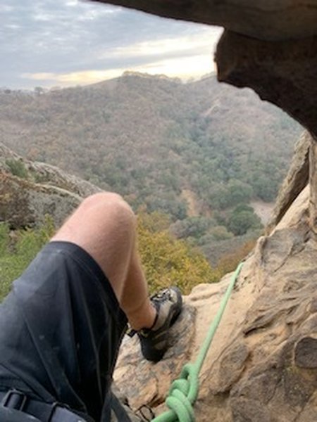 Top of Pitch 1, from the Cave