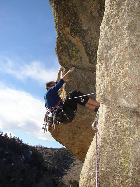 pulling the crux.