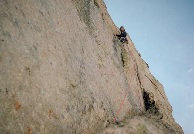 Dakers Gowans on the final pitch of Dog Star (FA).