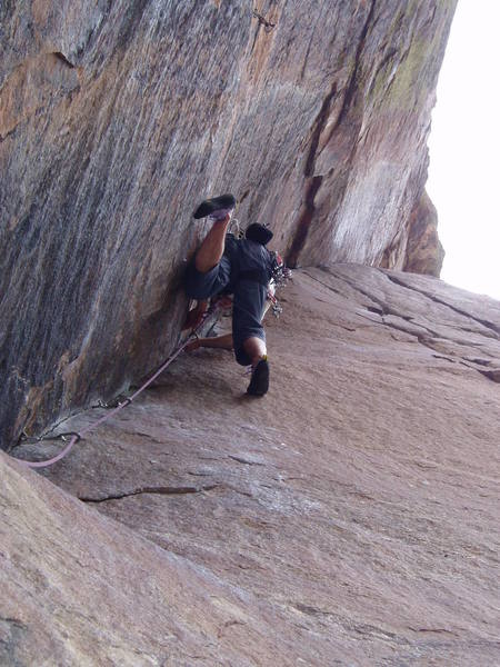 Josh Janes, 1+ years later, finally getting the red point.