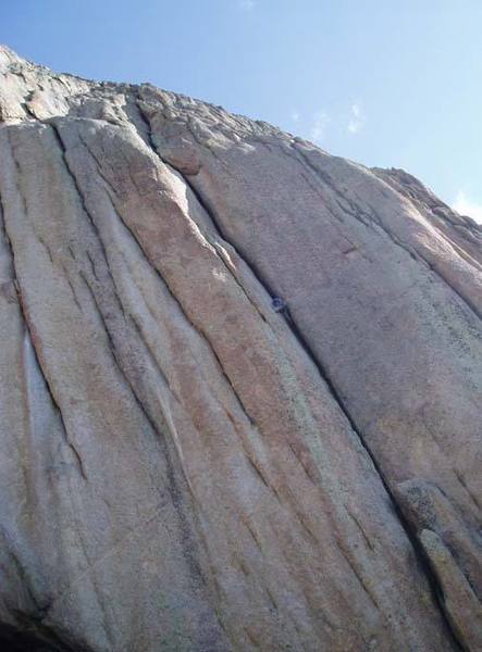 Near the end of the hard part of the first pitch. Viper (A5) on the left.