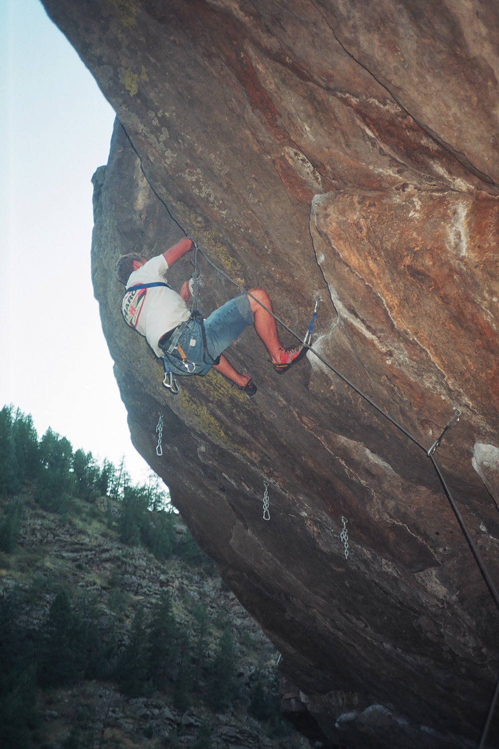 Seegrist took the shot. Not bad considering the camera was a