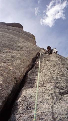 Sweet belay, Mike!