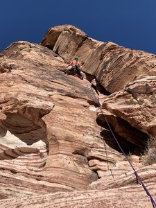 Rock Climb Viagra Corner, Red Rocks