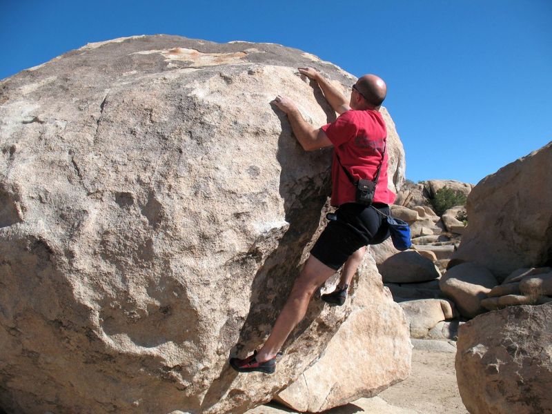 Bouldering in the Outback, Joshua Tree NP