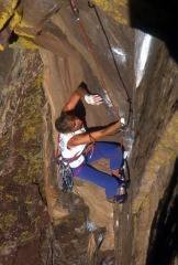 4th pitch 1st crux.