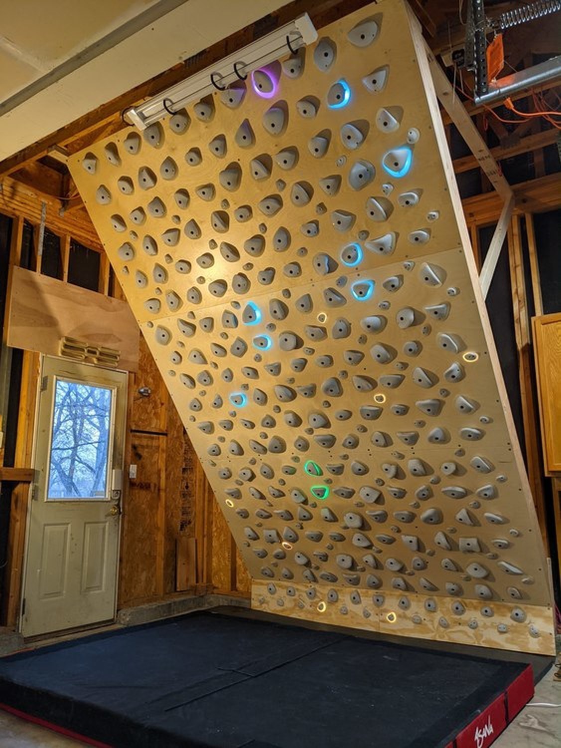 Pravit C.'s new Kilter board.