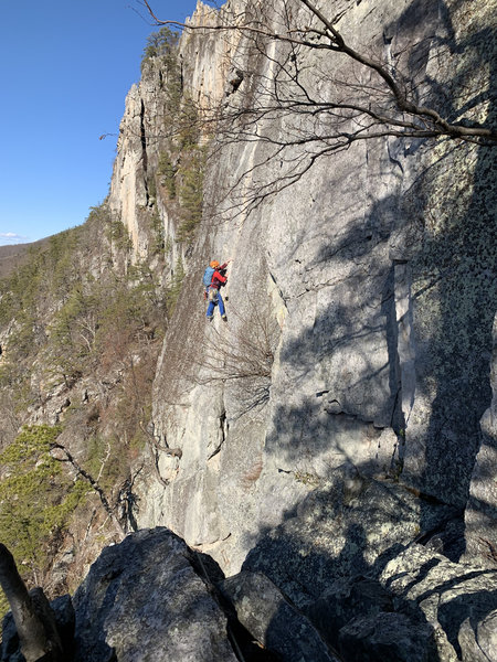 Alec on the beginning of West Pole