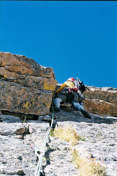 Errett at the crux of pitch 2 in the description.