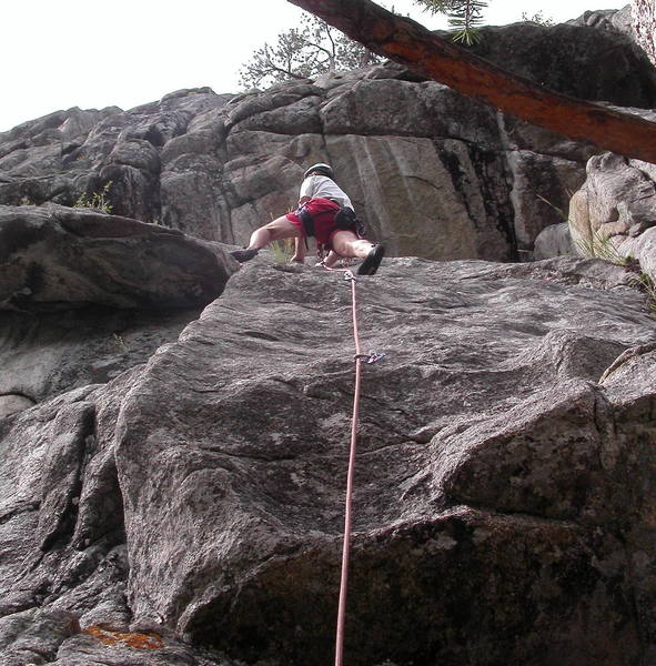 Peter Dillon leading the 5.9 slab start to Immaculate Deception.