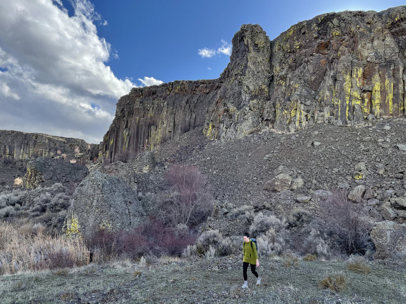 North side of Judith Pond - West Wall