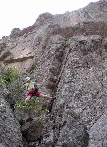 Irina Overeem starting up Heart of the Narrows.