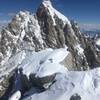 The Grand from the summit of Middle Teton in mid April 2021