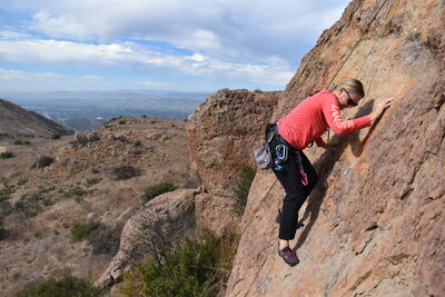 Rock Climb Push The Button Frank Central Coast