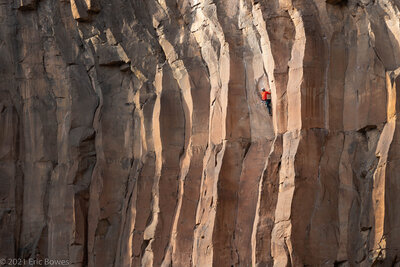 Rock Climb Spite and Malice, Northern Arizona