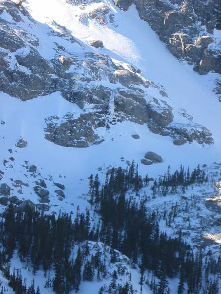 Grace Falls from Lake Helene bench.