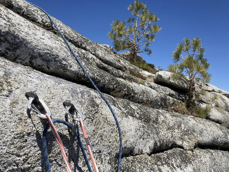 A doublerope rappel line has been added to Voyager as of 06/21. The