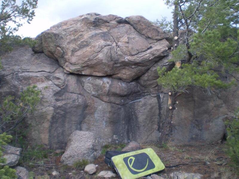 Climbing In First Roadside Boulder Buena Vista