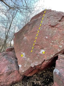 Pow Pow - Diamond Shaped Boulder