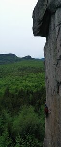 Most scenic arete this side of the Mason-Dixon