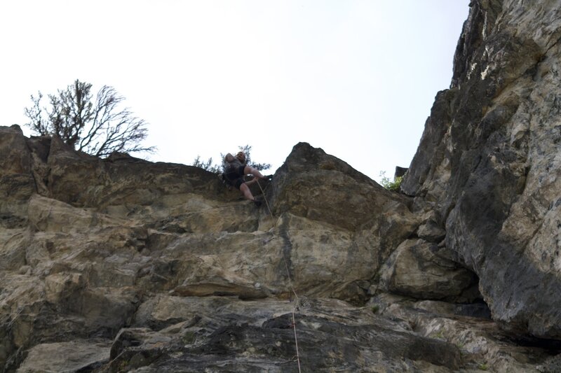 Rock Climb Whip It, American Fork Canyon