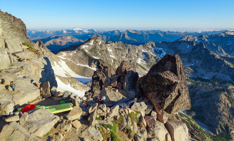 Notch Bivy site. Space for about 4-5 people