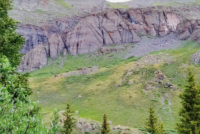 Rock Climbing in Clam Shell, Alpine Rock