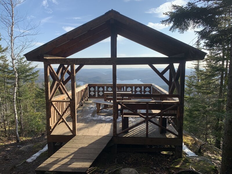 Rock Climbing in Observatoire Juneau, Quebec