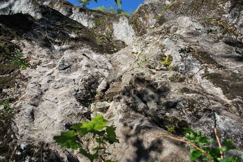 Rock Climb Implements of Destruction, British Columbia