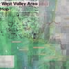 A Lower West Valley overview map.