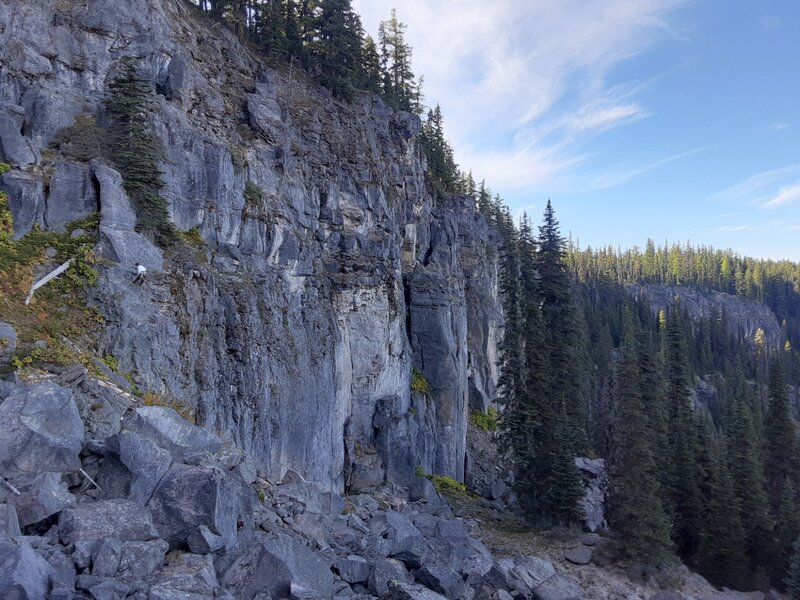 Rock Climbing in Ice Box, Tieton River